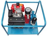 KYB柴油動力移動式滑板自吸油泵