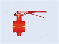 溝槽式手動蝶閥