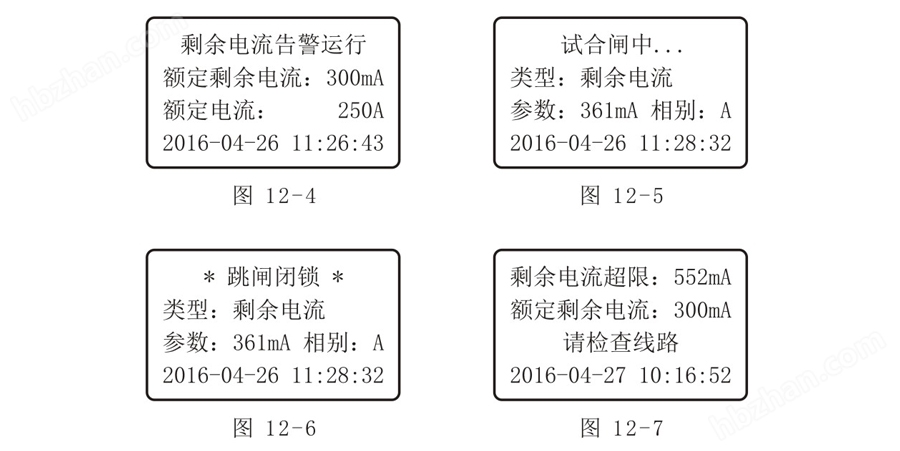 剩余電流動(dòng)作斷路器脫扣器動(dòng)作性能