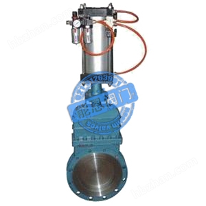 氣動(dòng)暗桿式刀形閘閥