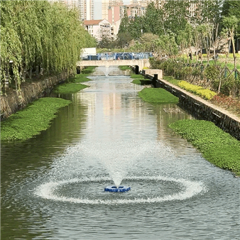 河道增氧曝气机